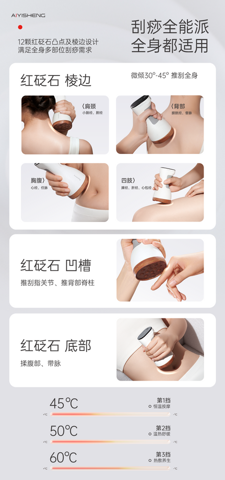 智能砭石按摩器(3代)-優惠套裝